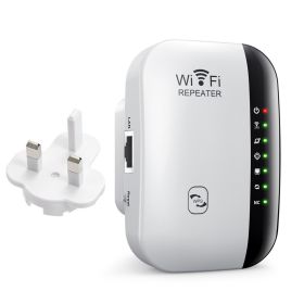 WIFI Signal Wireless Routing Network Extender Launch Enhancement (Option: White-UK)