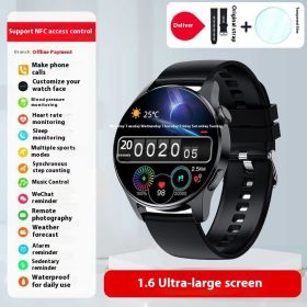 Sports Bracelet Smart Watch Male Blood Pressure Bluetooth (Option: Vinyl)